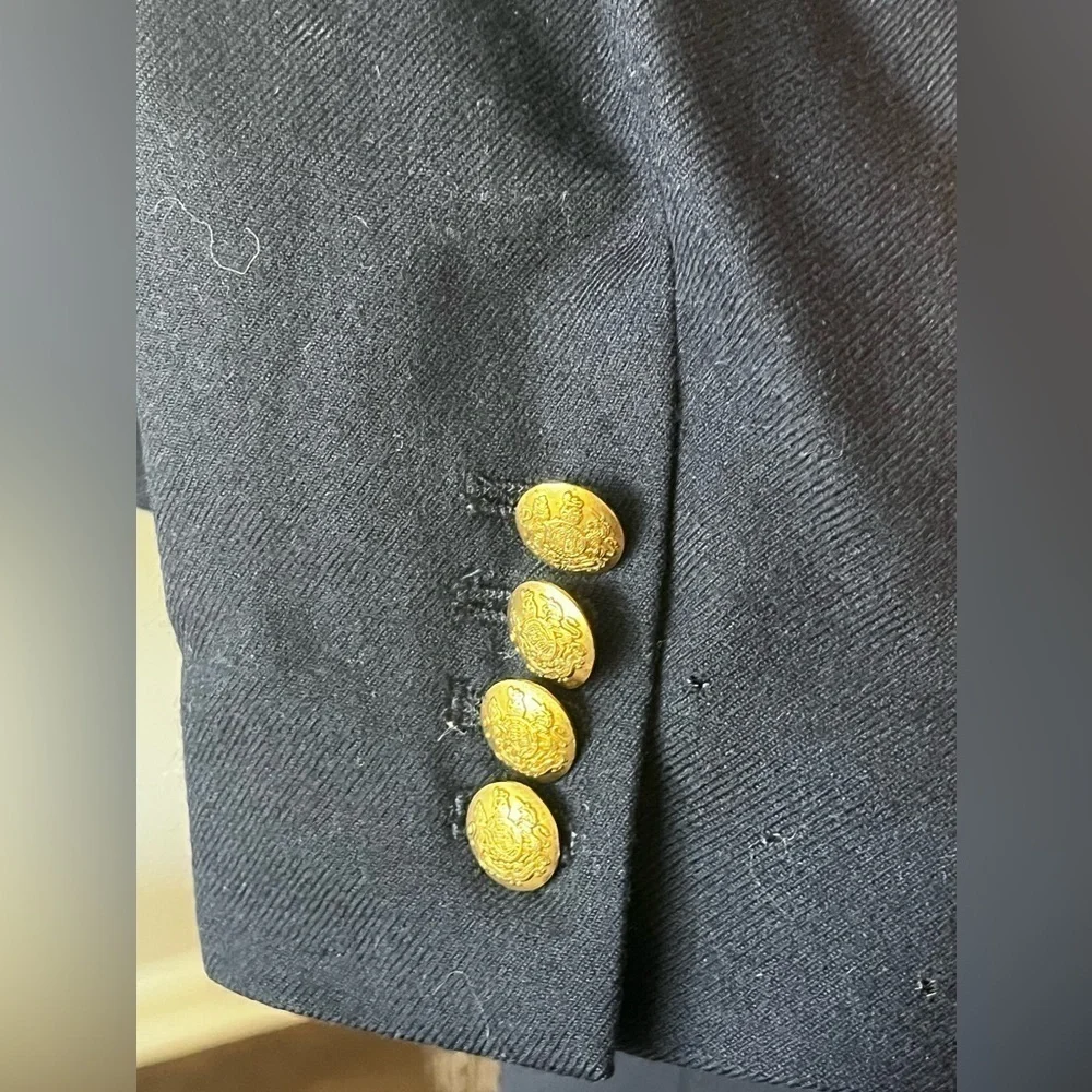 J Crew Schoolboy Blazer Jacket Navy Blue Size 6